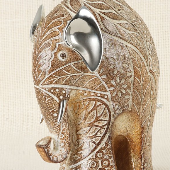 Boho Elephant Figurine - Picture 6 of 9